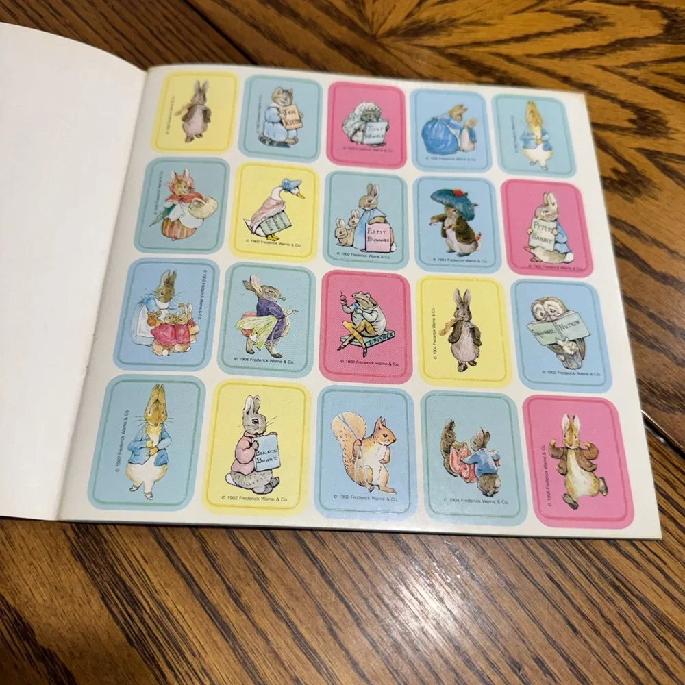 Beatrix Potter Book Collection + Peter Rabbit Plush, Stickers Book, Board book📚